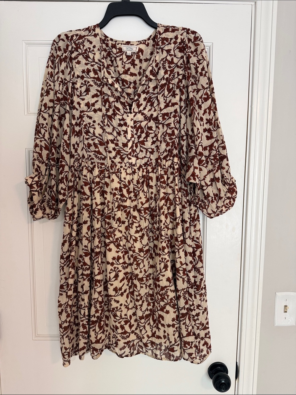 Floral Puff Sleeve Dress